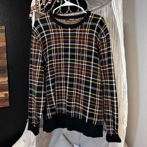 Murano flannel style sweatshirt